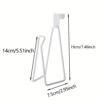 1-teiliger Toilettenpapierhalter, Organizer, Wandhalterung, Aufbewahrungsständer, Küche, Badezimmer, ohne Bohren, Taschentuch-Handtuchspender