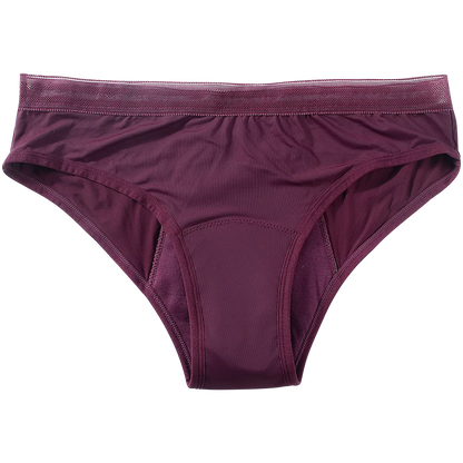 Seamless Cotton Menstrual Panties 4-Layer Leakproof Fast Absorption Women Period Panties Mid-Rise Incontinence Undies.