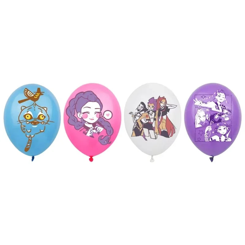 Neue Kpop Dämon Jäger Thema Einweg Geschirr Set Party Liefert Huntrix Saga Jungen Kuchen Topings Geburtstag Party Dekoration.