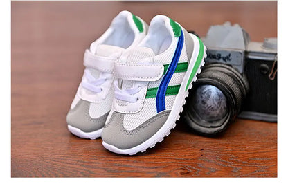 New Four Seasons Children's Sneakers Kids Shoes soft sole non-slip Casual Student Running Shoes Fashion Breathable baby shoe.