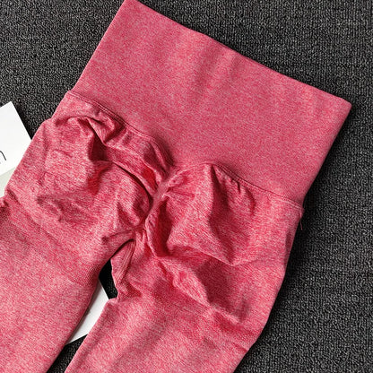 Nahtlose Damen-Leggings mit hoher Taille, schnell trocknend, elastisch, für Yoga, Fitness, Fitnessstudio, Jogginghose, Push-up-Leggings, Sportbekleidung.