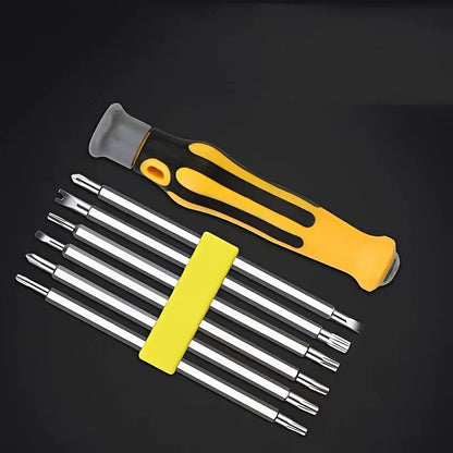 12-in-1-Magnetschraubendreher-Set Kreuz flacher Schrauben dreher kopf Multifunktion ales Präzisions-Hand wartungs werkzeug