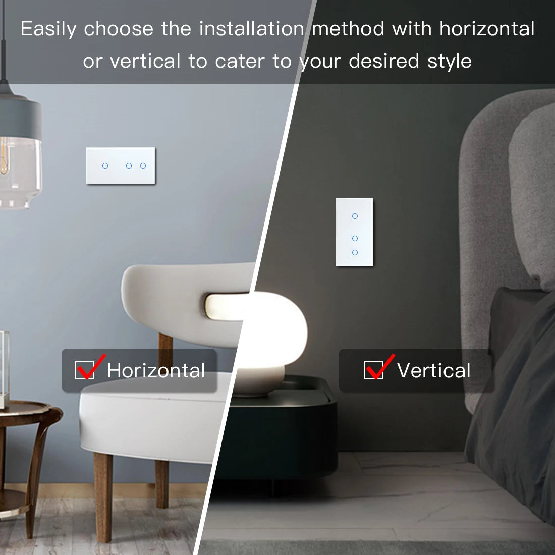 BSEED WIFI Touch Schalter Serie Wand Smart Licht Schalter Blaue LED Hintergrundbeleuchtung Glas Sensor Bildschirm Tuya APP Schalter EU Standard.