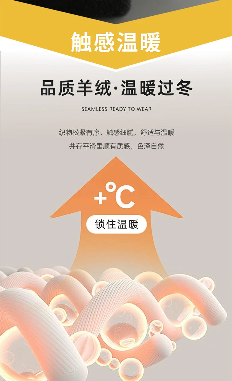 Autumn Winter Pure Cashmere Sweater Double-sided Cardigan Men's Casual Zipper Thickened Cashmere Knitted Hooded Sweater Coat.