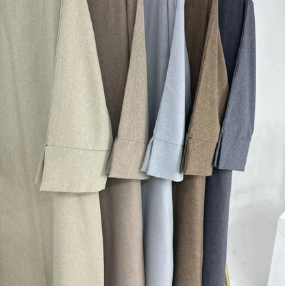 2024 New Dubai Abaya for Muslim Women Eid Ramadan Modest Dress Türkiye Loose Large Elegant Dress Gown Female Islam Clothing.