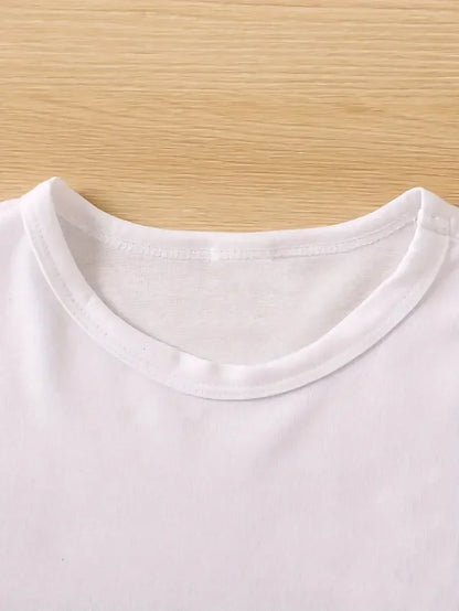 Lustiges Fried Cat Cartoon-T-Shirt für Damen mit verspielter Schleife, Schmetterlingsdruck, lässiges Kurzarm-T-Shirt für Damen, Kleidung, Top-T-Shirt