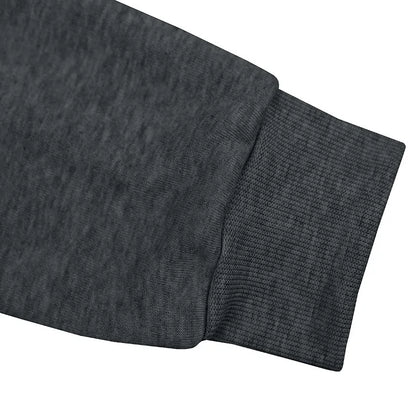 Pullover Hoodie Set Reißverschluss Multi-Pocket Pullover Herren Sport Casual Top Zweiteiliges Set.