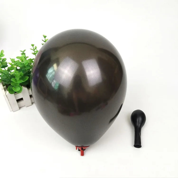 50 Stücke Latex Perle Weiße Luftballons Hochzeit Geburtstag Party Dekoration Aufblasbare Luft Gold Ballon Schwarz Ballon Rosa Balon Roten Ball.