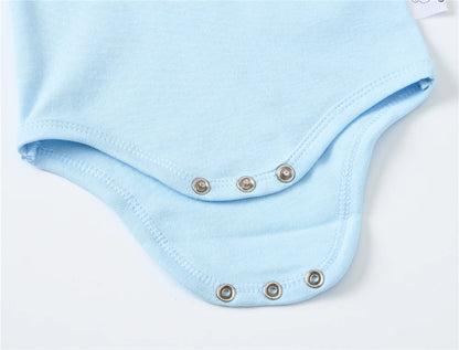 3 Teile/los Neugeborenen Baby Body 100% Baumwolle Kurzarm 3M 6M 9M 12M Mädchen Kleidung coole Druck Infant Overall.