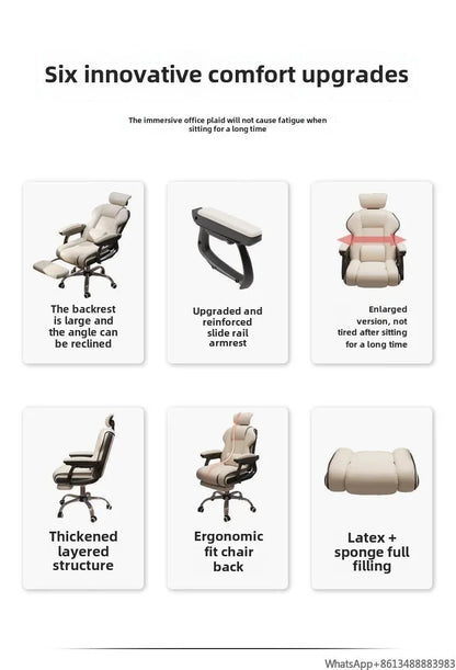 Bequemer Büro-Computerstuhl, universitätsschlafsaal, Schlafzimmer, Wohnzimmer, Spiel, Live-Streaming-Stuhl mit verstellbarer Rückenlehne