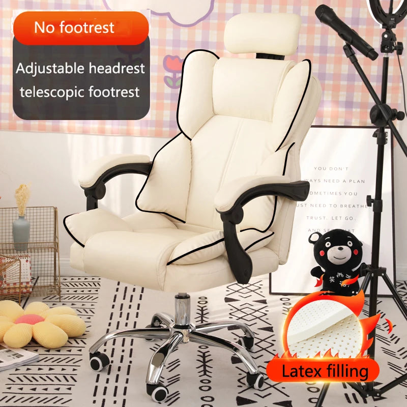 Neuer Gaming-Stuhl mit Fußstütze, zum Anheben des Spiels, hochwertiger ergonomischer Stuhl, Wohnmöbel, Büro-Computerstuhl, Gamer-Stuhl