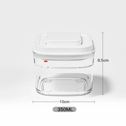 New Sealed Food Container Transparent with Lid Milk Powder Container Keep Fresh Press Type Noodle Storage Box Storage Container.