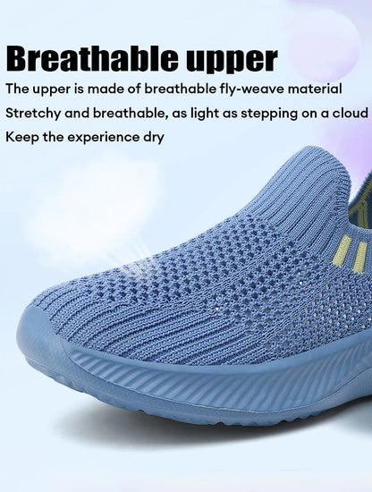 Children's Boys Lightweight Casual Shoes Soft-soled Breathable Kids Girls Sports Walking Sneaker Non-slip Tennis.