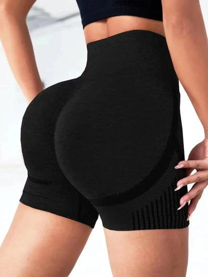 Women Yoga Shorts High Waist Workout Shorts Fitness Yoga Lift Butt Fitness Ladies Yoga Gym Running Short Pants Sportswear.