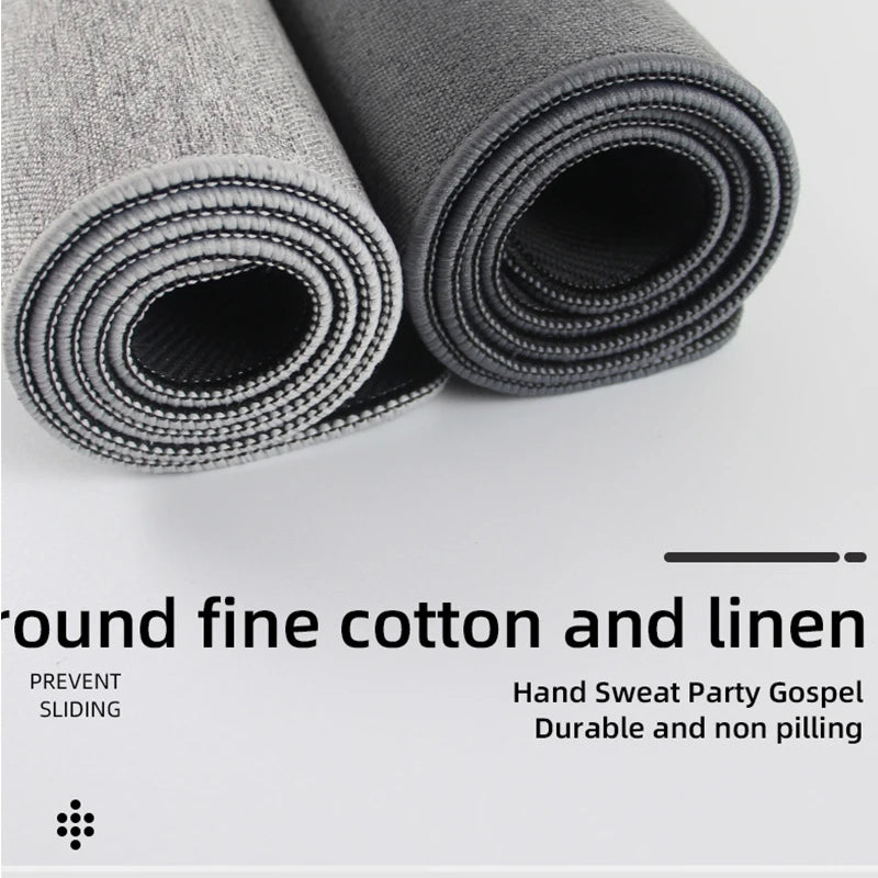 Cotton and Linen Rubber XXL Mouse Pad Gaming MousePad Large Desk Mat Gaming PC Desk Mat Keyboard Pad Computer Desk Pad.