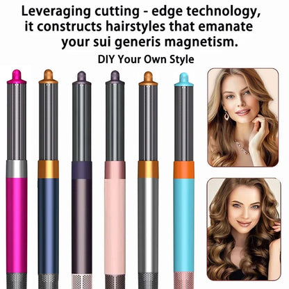 6IN1 Multi Hair Styler, 1300W High Power, Combines Drying, Straightening and Curling Functions, Suitable for Home and Salon Use