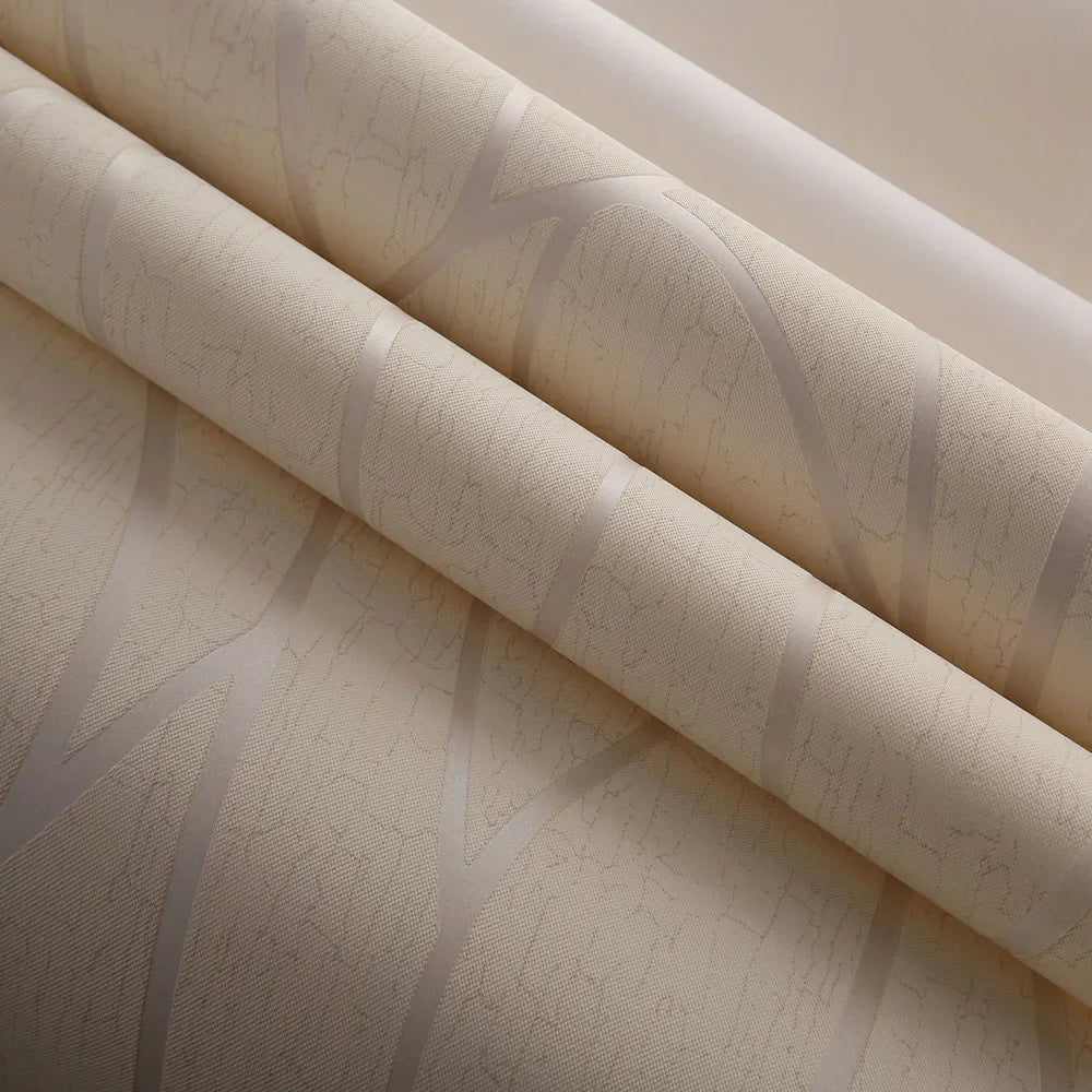 Hintergrund-Tapete, Raumdekoration, 53 cm, Wandaufkleber, verdickt, Schlafzimmer, Kurvenstreifen, feuchtigkeitsbeständig, Vliesstoff, europäisch, modern