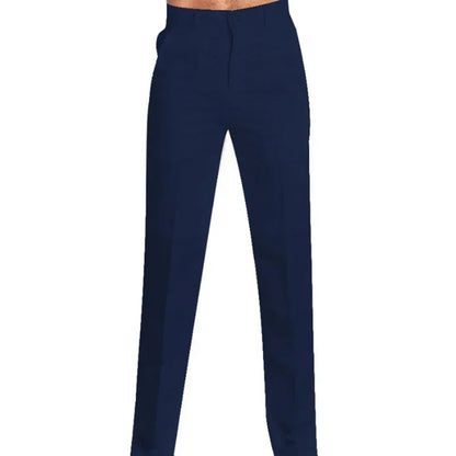 Neue Vintage männer Baumwolle Leinen Hosen Atmungsaktive Komfort Weiche Hosen Mode Lose Gerade Hosen Männer Solide Einfache Casual Hosen