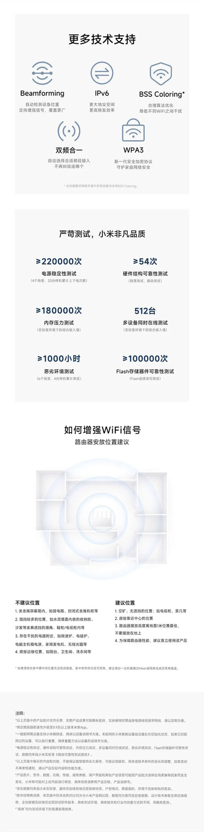 Xiaomi Router BE5000 2.5G Wifi 7 Wiress Router Mesh Group 2.4GHz 5GHz MLO Dual Band Works with Xiaomi mijia mihome App Network