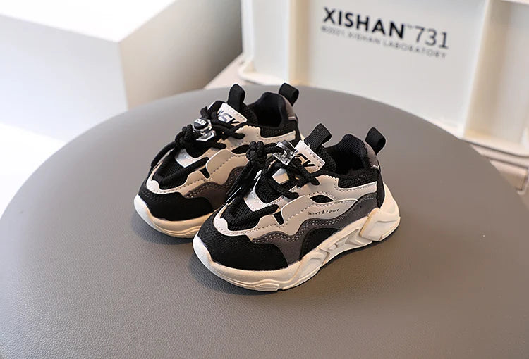 Baby Boys Shoes Kids Casual Sneakers Running Sports Shoes 2023 Spring Autumn Toddlers Boys Girls Shoes Fashion Soft for School