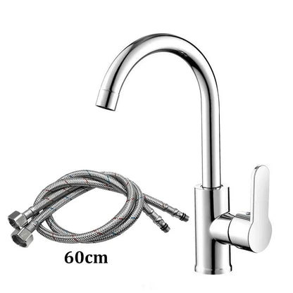 Kitchen Faucet Household Splash-proof Boosting Hot And Cold Faucet Hot And Cold Vegetable Wash Basin Dishwashing Pool Sink