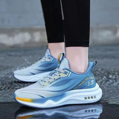 Men's Sneakers Breathable Running Shoes Lightweight Platform Shoes Comfortable Soft Casual Shoes Outdoor Non Slip Tennis Shoe.