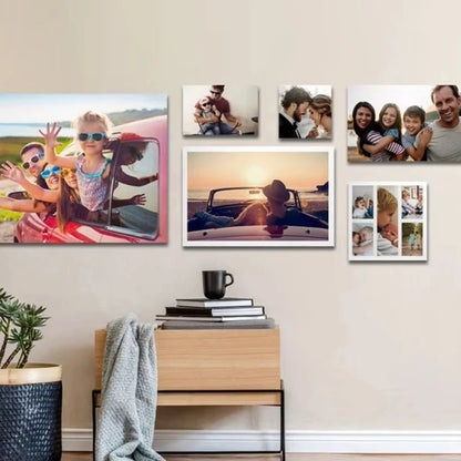 Your photo image print custom poster art personalized wedding family life photo gift room decoration.