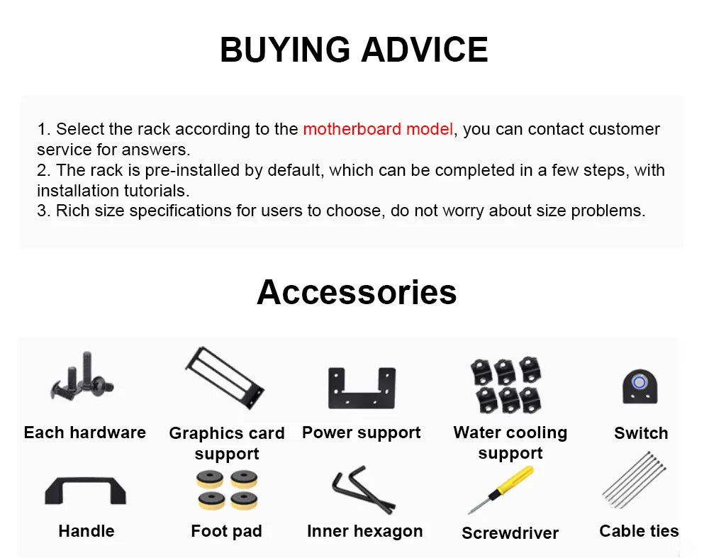 Open PC Case Frame Rack ITX MATX ATX EATX Gamers Cabinet DIY Water Cooler Desktop PC Creative Gabinete Gaming Chassis MOD.
