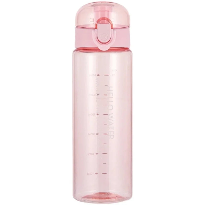 Sports Water Cups For Students Plastic Anti Fall Primary School Students Portable Summer Tea Making Cups With Portable Bottles.