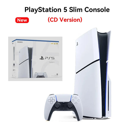 Sony PS5 Slim Console PlayStation 5 Video Game Console PS 5 PC Games Ultra High Speed PlayStation5 Original.