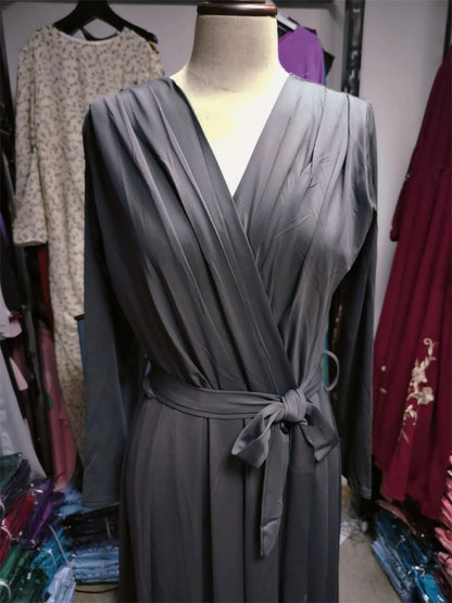 Ramadan Black Abaya Dubai Turkey Islam Muslim Long Dress Kaftan Abayas For Women Kebaya Caftan Robe Femme Musulmane.