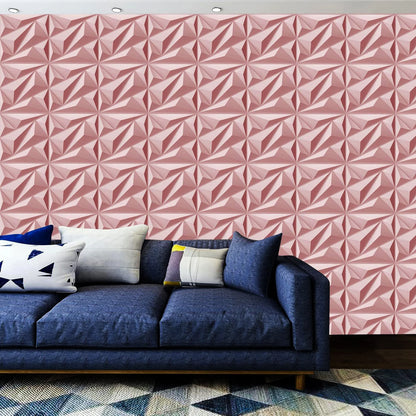 KUUJOJO 3D textured wall panel for indoor wall decoration, suitable for living room, hall, bedroom, hotel, office, send tape