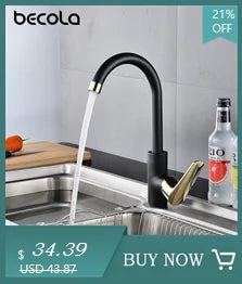 Stainless Steel Kitchen Faucet Lead-Free Folding Mixer 360 Degree Swivel Single Handle Nickel Kitchen Sink Taps