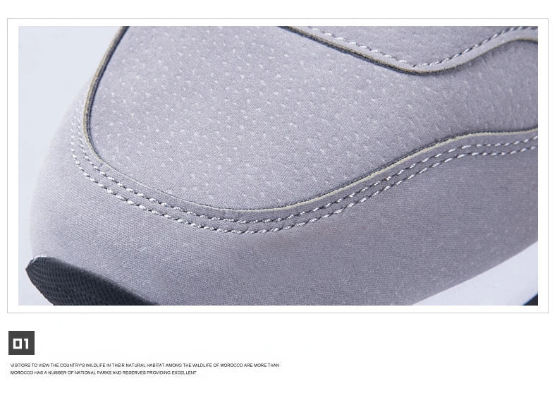 Brand Sneakers Men Outdoor Running Shoes High Quality Lace-Up Men Casual Shoes Fashion Comfortable Walking Shoes Tenis Hombres.