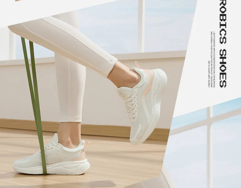 361 Degrees SoftFlow 3.0 Women's Running Sports Shoes Shock Absorption Rebound All-match Comfortable Sneakers Female 682412242