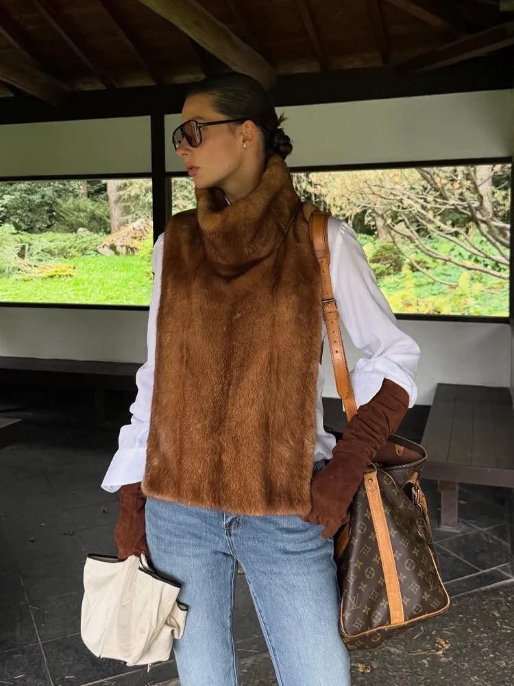 Schwarz Luxus Faux Pelzmantel Frauen Mode Oansatz Langarm Flauschigen Lose Jacke 2025, Winter Dame Verdicken Warme Straße Outwear