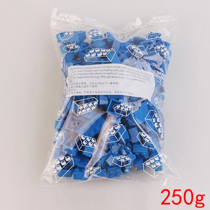 250/500/700 1000 Pcs Pieces Replacement Parts DIY Classic Brick Blocks Building Xmas Gift Creative Moc Sets City Brinquedos