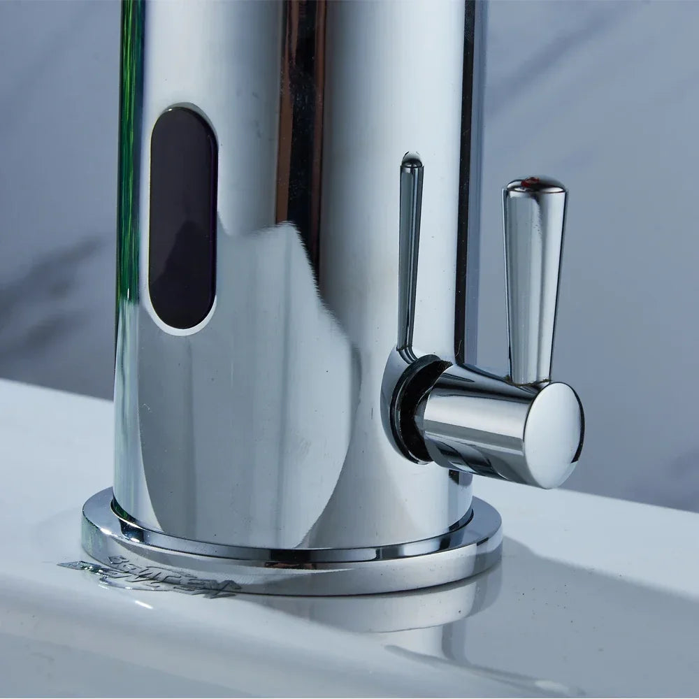Infrared Bathroom Tap Bathroom Single Lever Faucets non-contact sink faucet Automatic Hand Basin Faucets