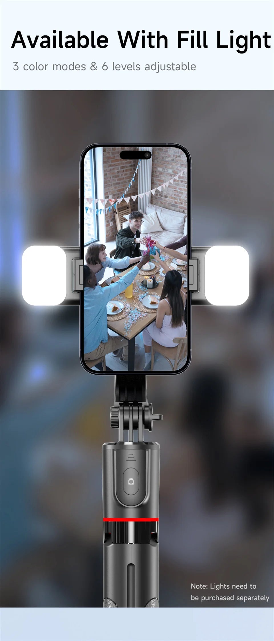 FGCLSY Selfie Stick Tripod Extendable Wireless Bluetooth Remote Portable Smartphone Tripod Stand Mount For iOS Android Phone.