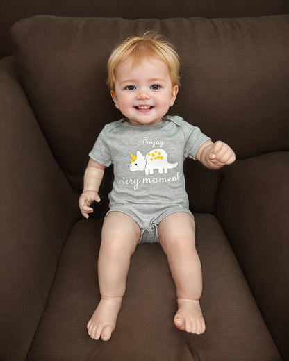 3PCS Infant Baby Nette Grafik einteilige Kleidung Für Jungen Und Mädchen, Neugeborenen Reine Baumwolle Sommer Strampler neugeborene kleidung