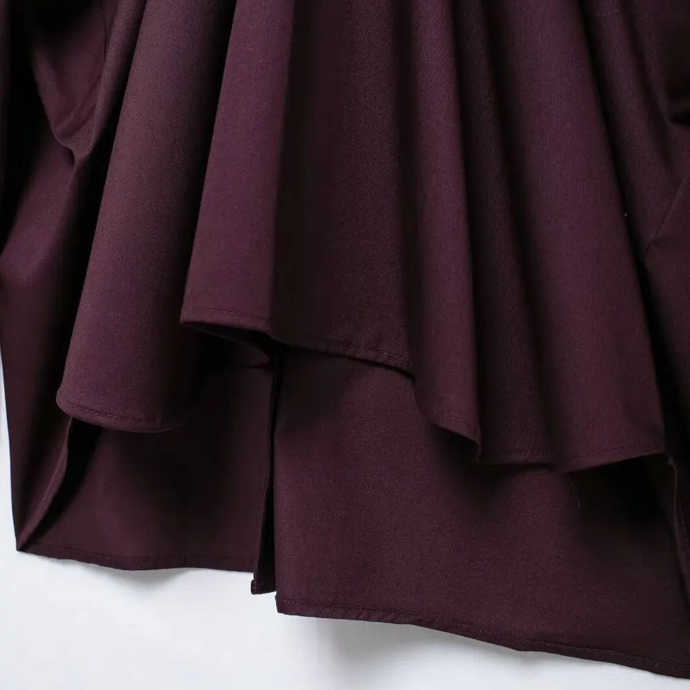 Oversized Pleated Back Shirts for Women, Long Sleeve, Button-up, Female Blouses, Chic Tops, Fashion.