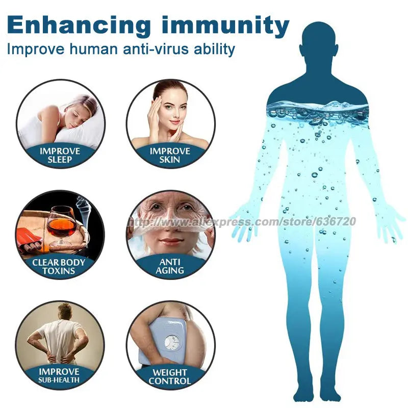 Hydrogen Water Generator/counter top UVC Water Filter RO Machine HOT/COLD Water Purifier, BPA Free (No Installation Required).