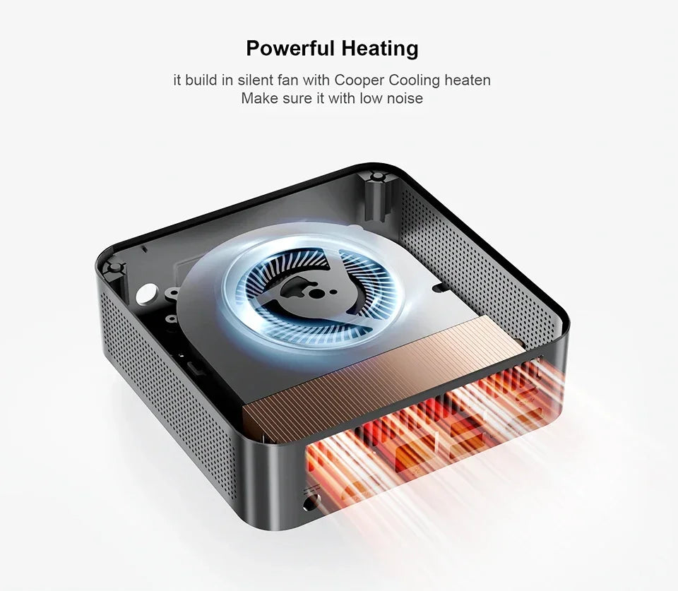 【3-Year-Warranty】2025 Mini PC Intel Core i9 8950HK Gaming Computer Windows 11 16GB DDR4 2TB SSD WiFi 6  Gamer Desktop PC.