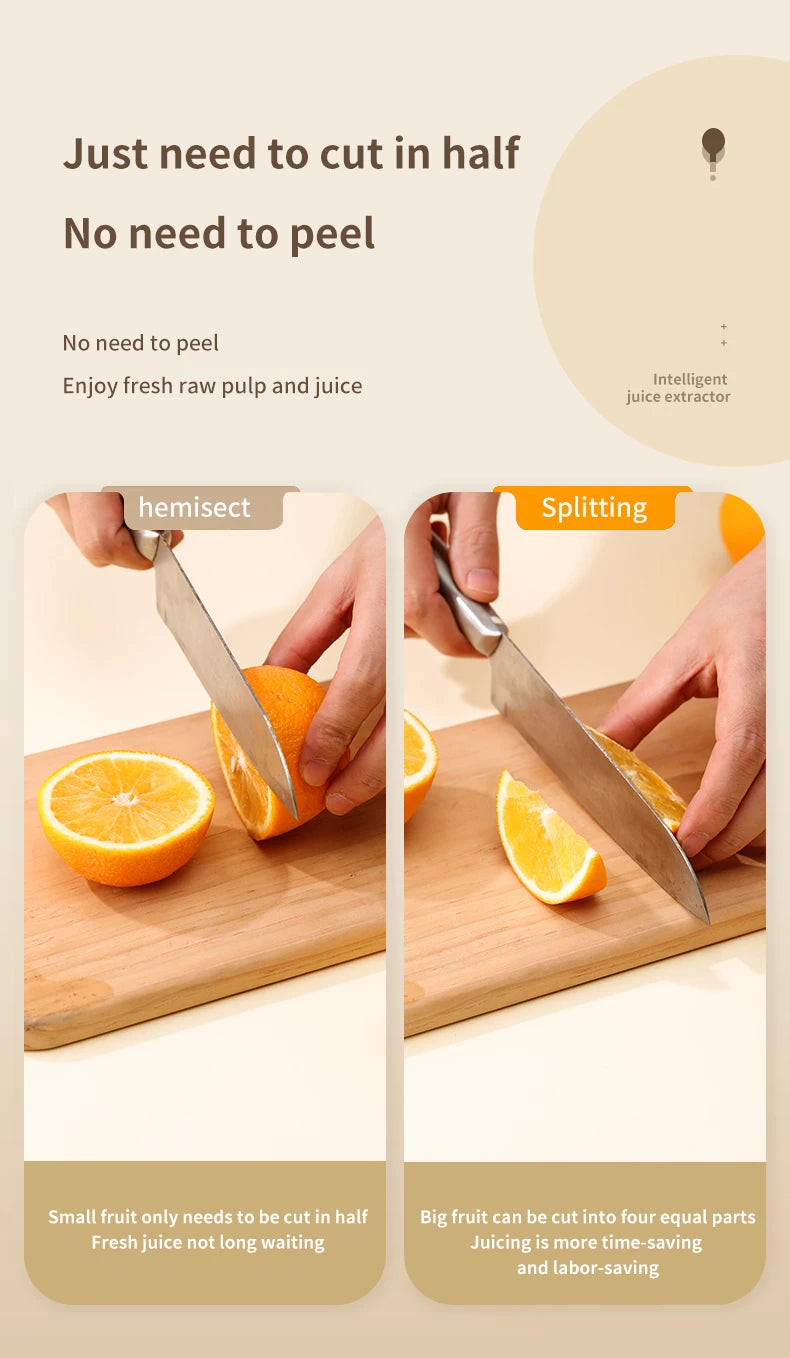 USB Charging Portable Electric Juicer 7.4V Orange Lemon Fruit Blender Household Juice Squeezer Mixer Citrus Juicer for Travel.