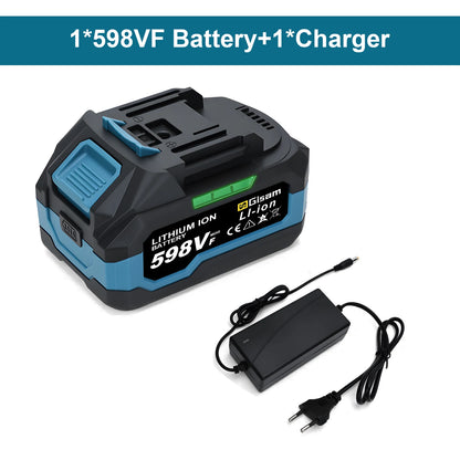 GΣ 4,0 Ah 4,5 Ah wiederaufladbarer Lithium-Ionen-Akku für Akku-Schleif-/Bürstenlosen Schraubenschlüssel/Schraubendreher für 18-V-Akkus von Makita