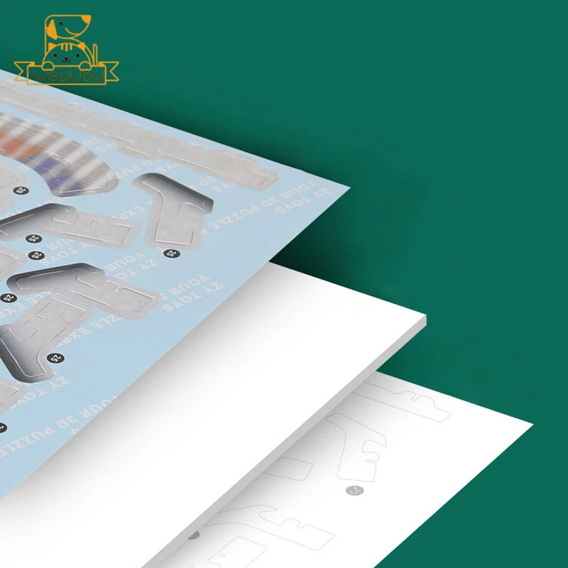 3D Football Stadium Puzzle Paper Model Architecture Kit Adult Kids Craft Building Toy Home Decor Gift Jigsaw Collectible Play.