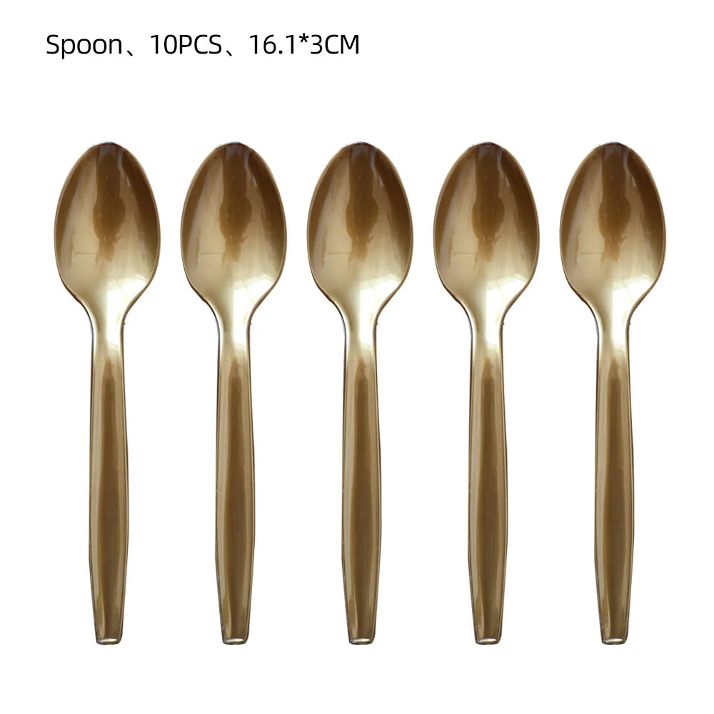 Dekore zum 18. Geburtstag für Jungen und Mädchen, Schwarz-Gold, Party-Banner, Ballon-Tischdecke, Teller, Tasse, Serviette, Partyzubehör zum 18. Geburtstag.