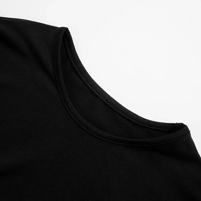 D23st272 Women's Autumn New Solid Color Casual Long Sleeve Round Neck Top Slimming Smooths Your Silhouette Tie Half Dress Suit