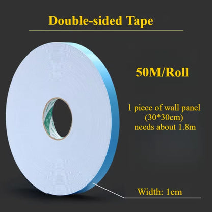 10pcs 30x30cm 3D Art Wall Panel background wall decoration exterior 3D wallpaper suitable for room bathroom ceiling hotel office