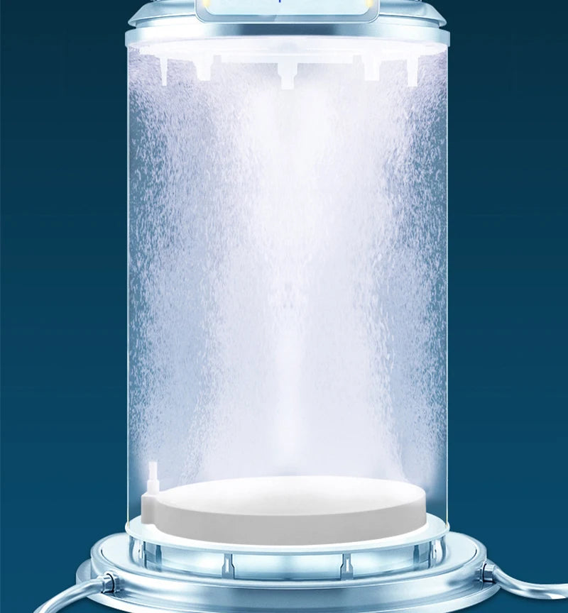 Silent Aquarium Oxygen Air Pump with Check Valve Fish Tank compactor Oxygenator Aquarium Air Compressor Aerator 220v 3w-14w.